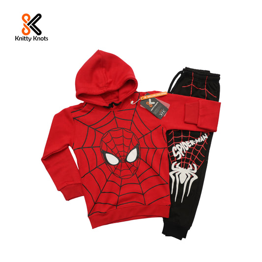 Spider Man Track Suit with Hoodie