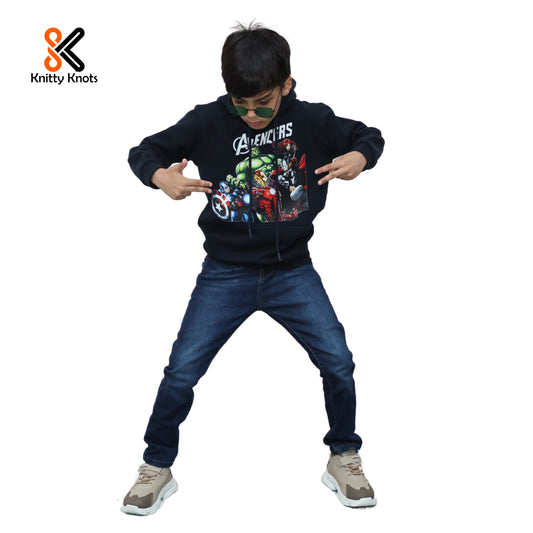 Avengers Dark Blue Hoodie