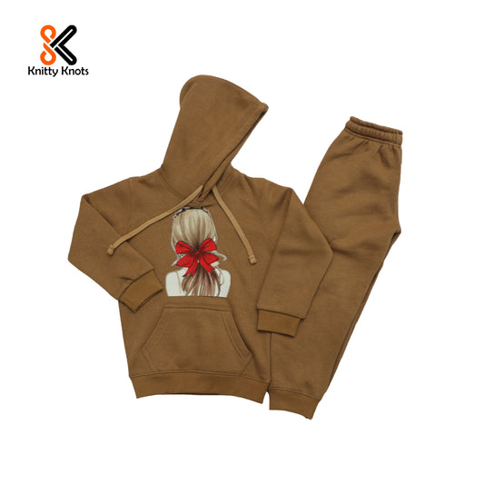 Brown Girl Track Suit