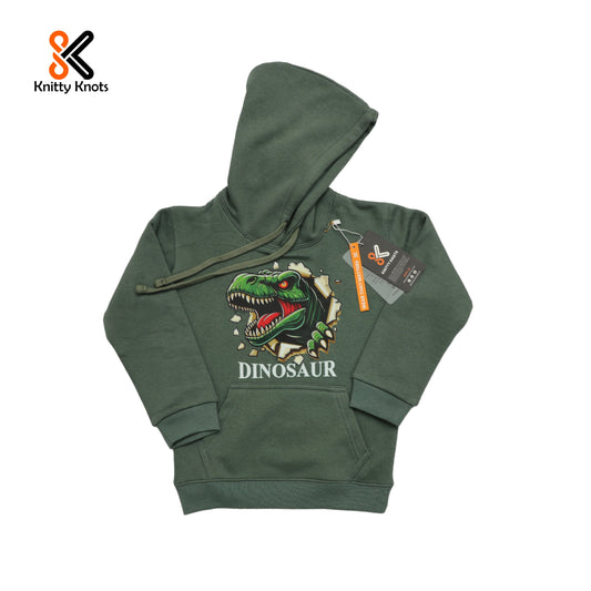 Dinosaur Green Hoodie