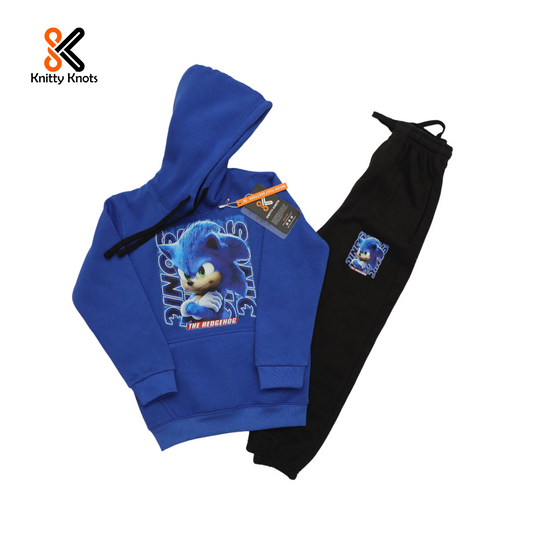 Sonic Blue Hoodie with trouser